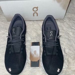QC on cloud sneakers. Brand new. The box has extra shoe lace too.